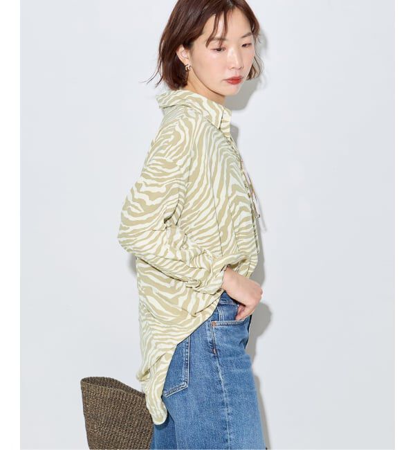 journal standard L'essage「別注【LUSANA / ルサーナ】SUN SHIRTS ZEBRA：シャツ」|シャツ・ブラウス|