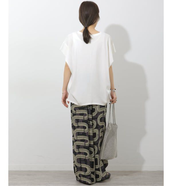 JOURNAL STANDARD relume「《予約》 エンボスロゴフレンチスリーブTシャツ」|Tシャツ・カットソー|