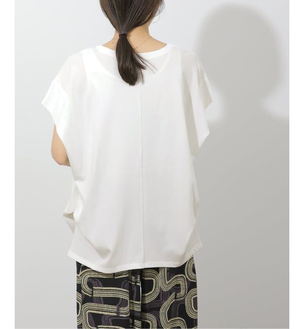 JOURNAL STANDARD relume「《予約》 エンボスロゴフレンチスリーブTシャツ」|Tシャツ・カットソー|