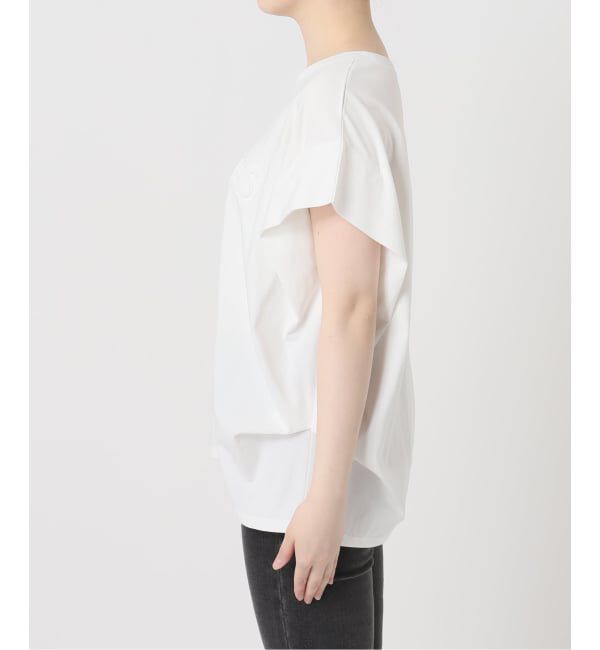 JOURNAL STANDARD relume「《予約》 エンボスロゴフレンチスリーブTシャツ」|Tシャツ・カットソー|