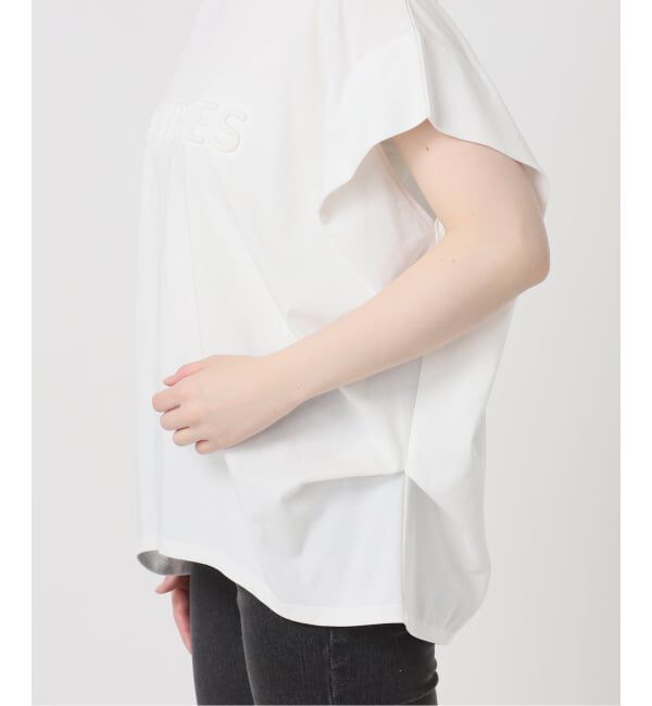 JOURNAL STANDARD relume「《予約》 エンボスロゴフレンチスリーブTシャツ」|Tシャツ・カットソー|