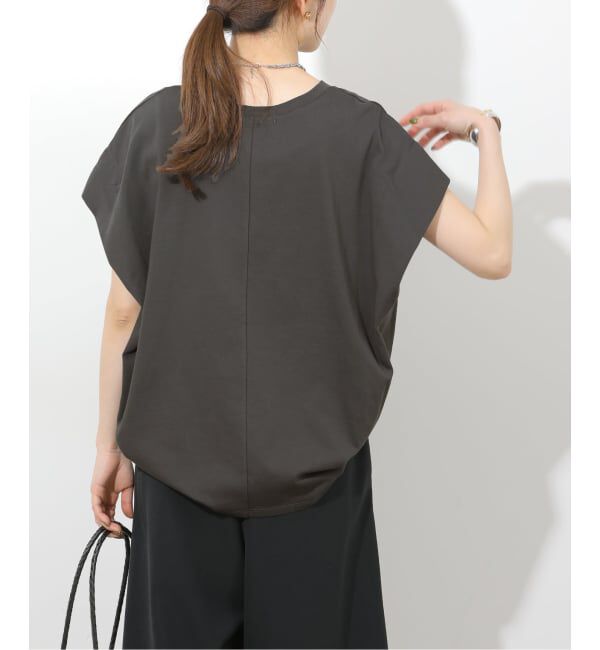 JOURNAL STANDARD relume「《予約》 エンボスロゴフレンチスリーブTシャツ」|Tシャツ・カットソー|