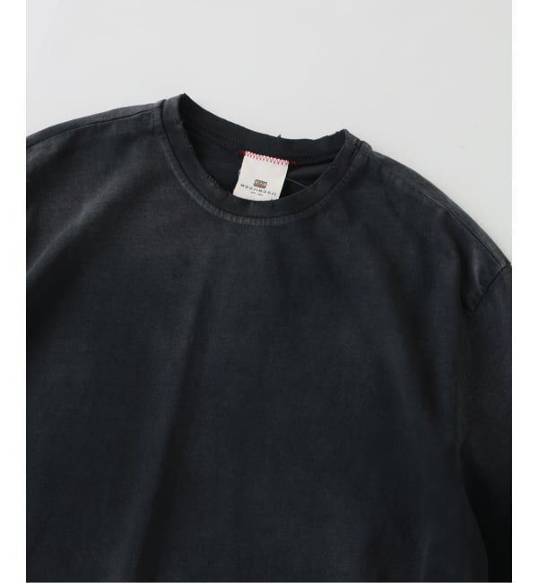JOURNAL STANDARD relume「MOOJI MOOJI / ム―ジ ム―ジ オーバー サイズ クロップ エイジド Tシャツ」|Tシャツ・カットソー|
