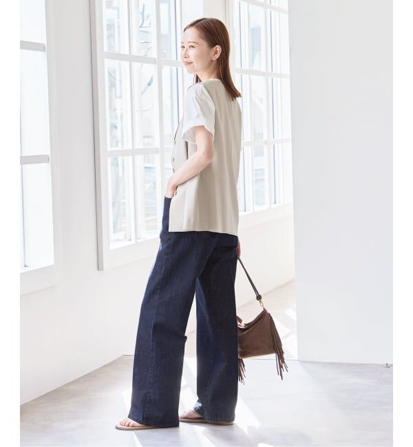 U by SPICK&SPAN「リバーシブルTEEシャツ」|Tシャツ・カットソー|