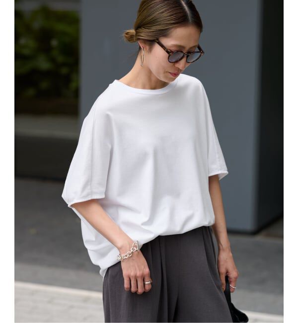 FRAMeWORK「≪一部カラーWEB限定 / 追加≫スムースコクーンプルオーバー」|Tシャツ・カットソー|