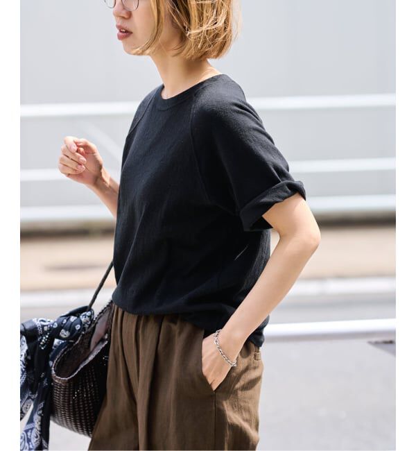 FRAMeWORK「≪新色 / 追加予約≫スラブ天竺ラグランTEE」|Tシャツ・カットソー|