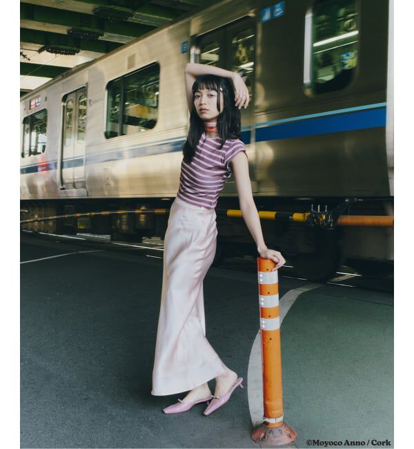  「LE TALON&times;HAPPY MANIA3.5cmスクエアリボンミュール」|パンプス|