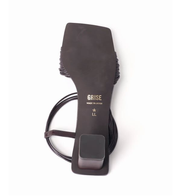 GRISE「《予約》GRISE5cmマルチストラップサンダル」|サンダル|