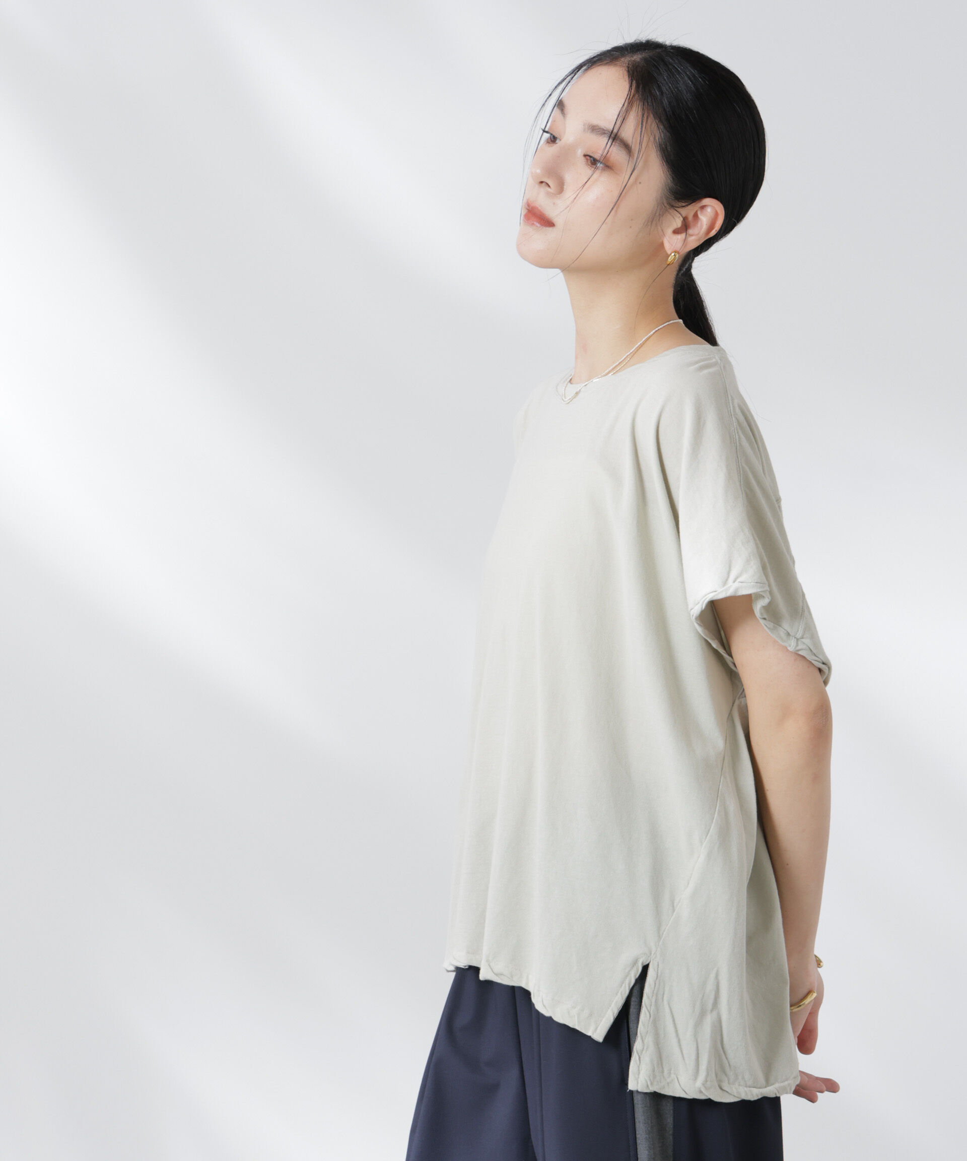 nano･universe「GREYCHORD/IVY フットボールデザインTシャツ」|Tシャツ・カットソー|