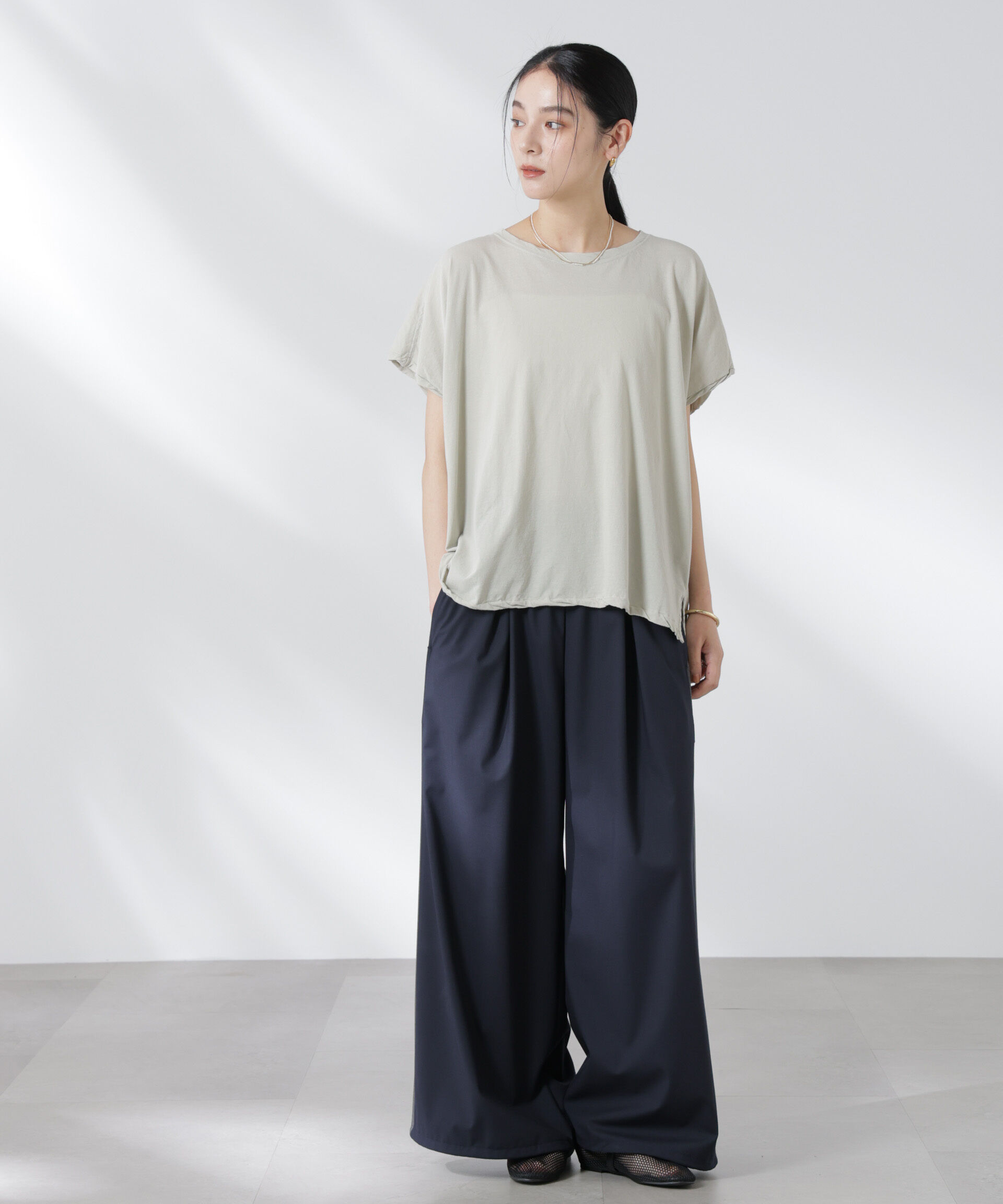 nano･universe「GREYCHORD/IVY フットボールデザインTシャツ」|Tシャツ・カットソー|
