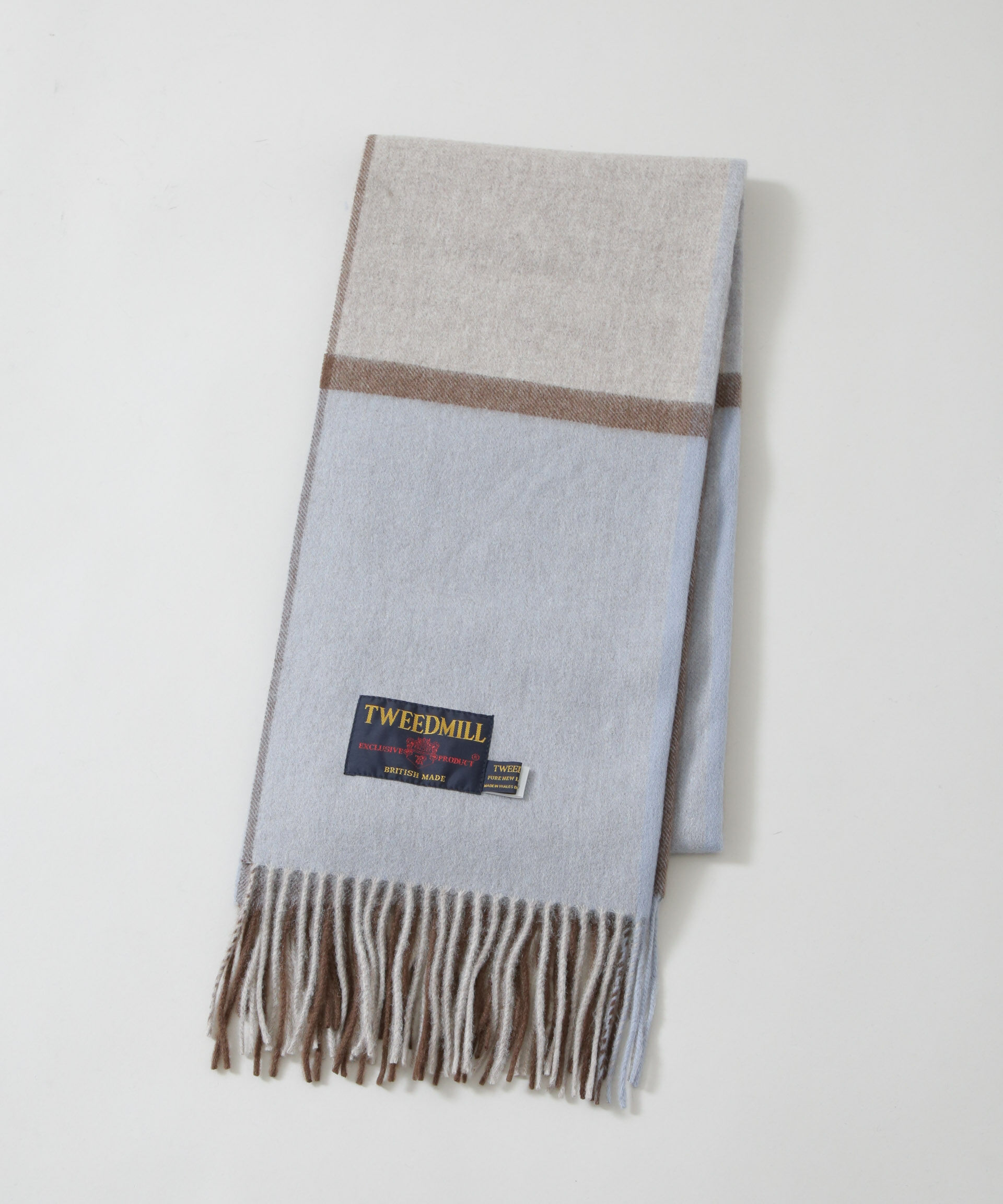 nano･universe「TWEEDMILL/48&times;190 ストール」|マフラー|