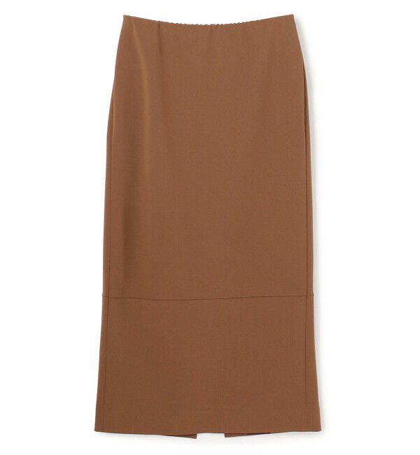 BEIGE,「【VERY NaVY掲載】GYPSUM / シルキータッチ  Iラインロングスカート」|スカート|