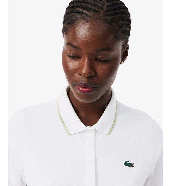 LACOSTE「サーモレギュレーション鹿の子地ゴルフシャツ」|ポロシャツ|