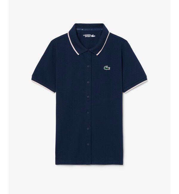 LACOSTE「サーモレギュレーション鹿の子地ゴルフシャツ」|ポロシャツ|