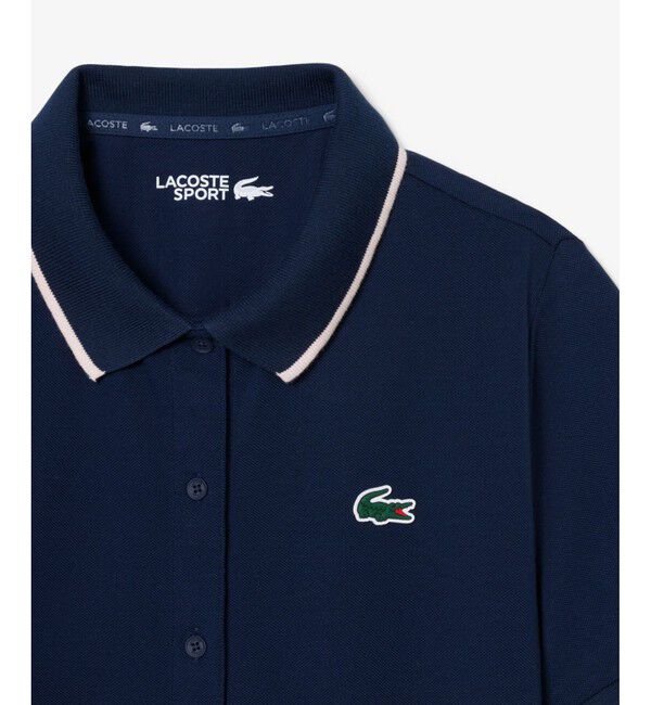 LACOSTE「サーモレギュレーション鹿の子地ゴルフシャツ」|ポロシャツ|