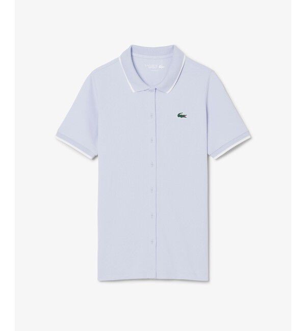 LACOSTE「サーモレギュレーション鹿の子地ゴルフシャツ」|ポロシャツ|