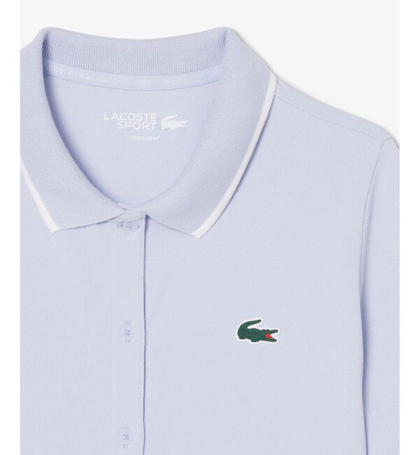 LACOSTE「サーモレギュレーション鹿の子地ゴルフシャツ」|ポロシャツ|