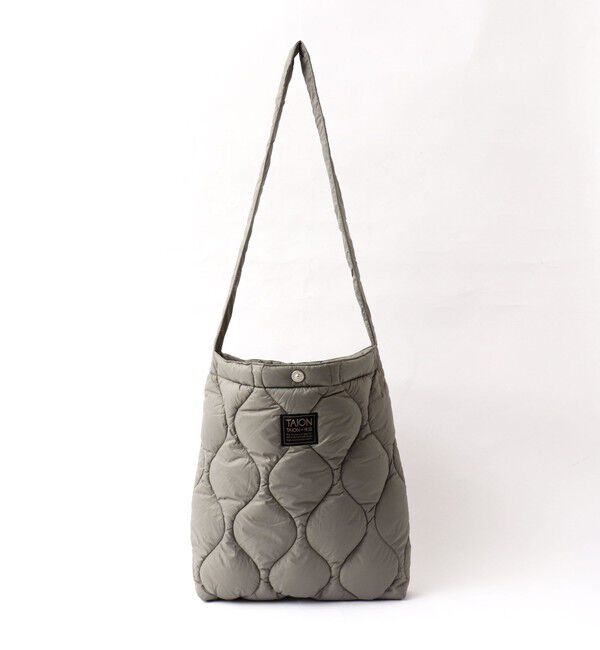 NOLLEY'S goodman「【TAION / タイオン】MILITARY CROSS BODY DOWN BAG M TAION-BG05ALSML-M」|ショルダー・メッセンジャー|