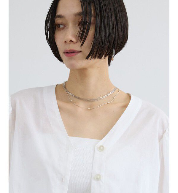 SALON adam et rope'「ギャザーボリュームスリーブブラウス」|シャツ・ブラウス|
