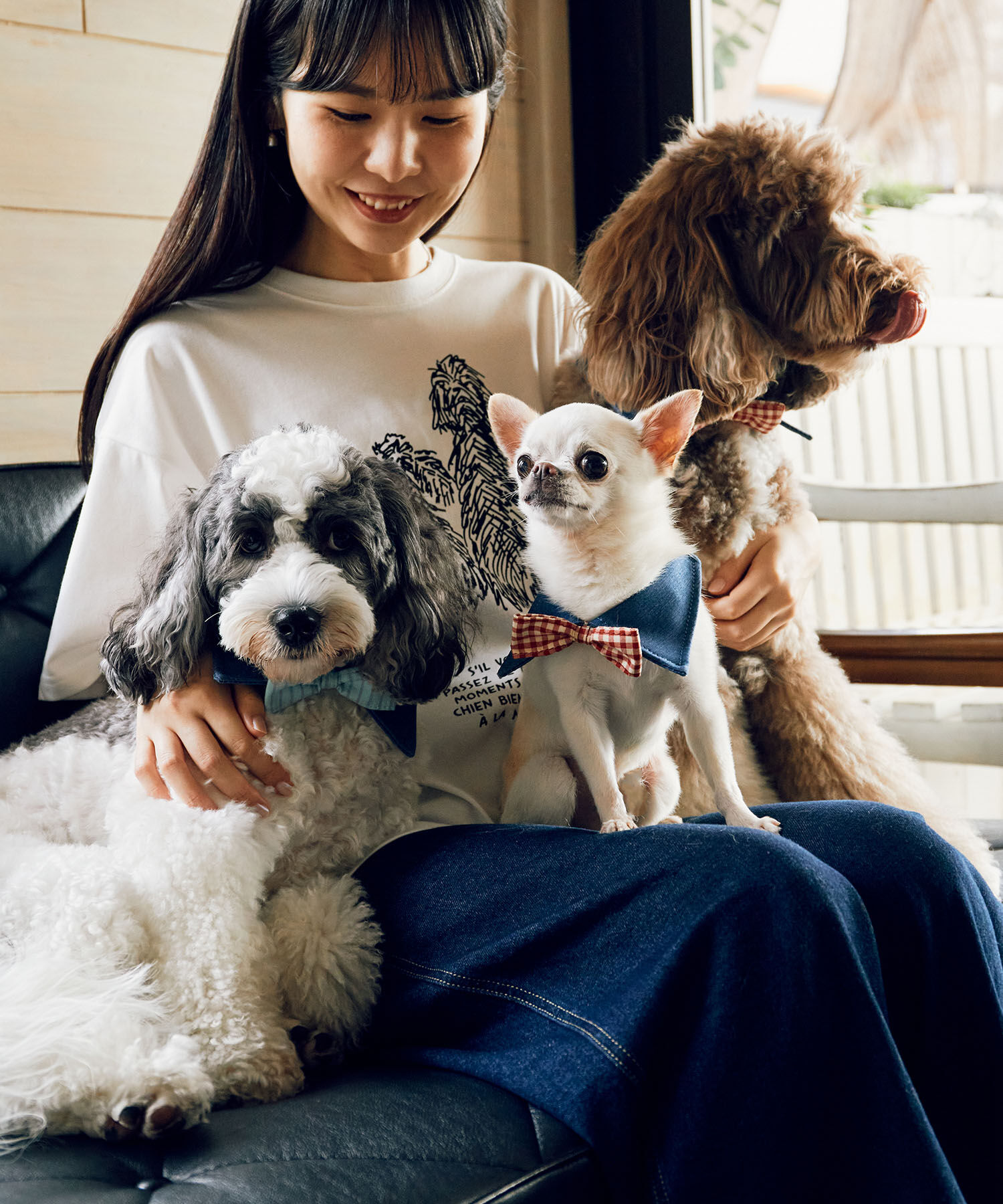ROPE PICNIC PASSAGE「【comif(コミフ)&times;ROPE' PICNIC】【DOG】襟付き蝶ネクタイ」|その他|
