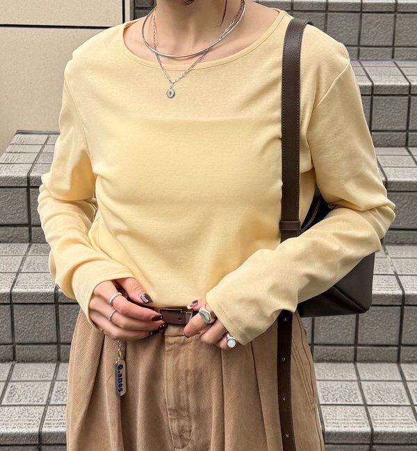  「ベーシックシアーロンT」|Tシャツ・カットソー|