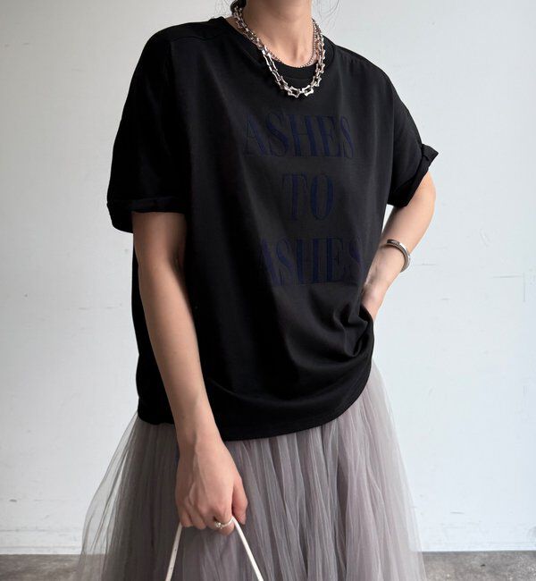  「【WEB限定】フロッキーロゴプリントTEE」|Tシャツ・カットソー|