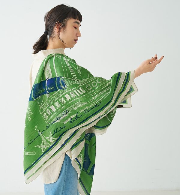 collex「【manipuri/マニプリ】ストールボンメール 120&times;120」|バンダナ・スカーフ|