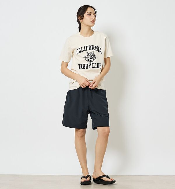 ABAHOUSE「【MIXTA/ミクスタ 】CREW NECK TABBY CAT Tシャツ」|Tシャツ・カットソー|