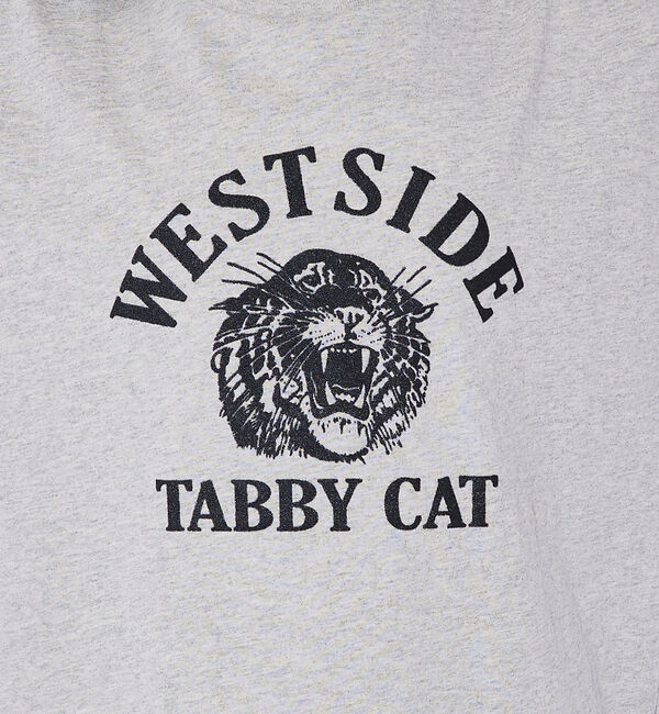 ABAHOUSE「【MIXTA/ミクスタ 】CREW NECK TABBY CAT Tシャツ」|Tシャツ・カットソー|