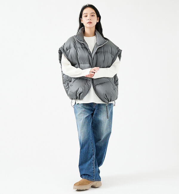 ABAHOUSE「【upper hights / アッパーハイツ】Chur BIGシルエット ダウ」|ダウン|