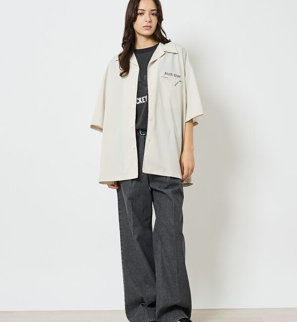 ABAHOUSE「【POLeR/ポーラー】TOURIST SHIRT2/スーベニア/ボーリング/6」|シャツ・ブラウス|