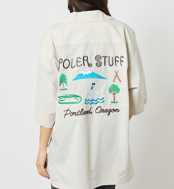 ABAHOUSE「【POLeR/ポーラー】TOURIST SHIRT2/スーベニア/ボーリング/6」|シャツ・ブラウス|