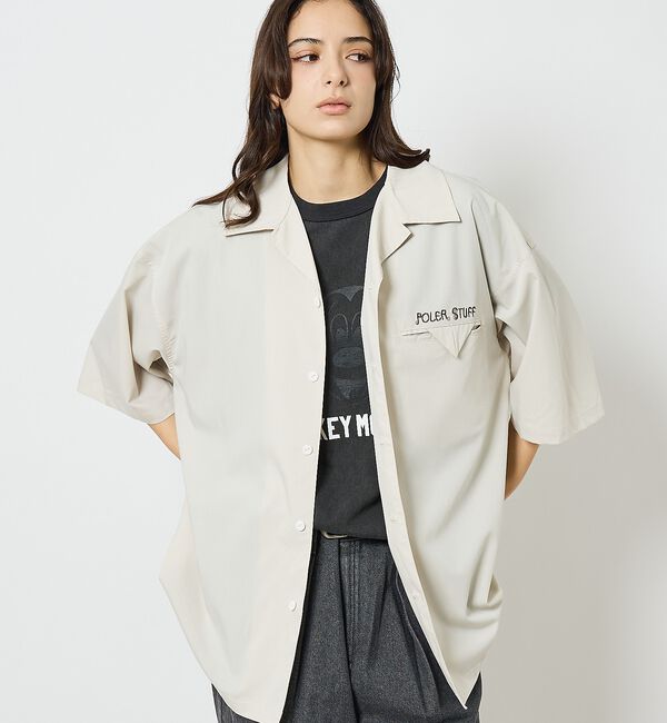 ABAHOUSE「【POLeR/ポーラー】TOURIST SHIRT2/スーベニア/ボーリング/6」|シャツ・ブラウス|