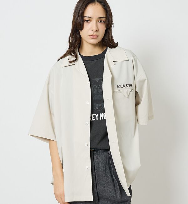 ABAHOUSE「【POLeR/ポーラー】TOURIST SHIRT2/スーベニア/ボーリング/6」|シャツ・ブラウス|