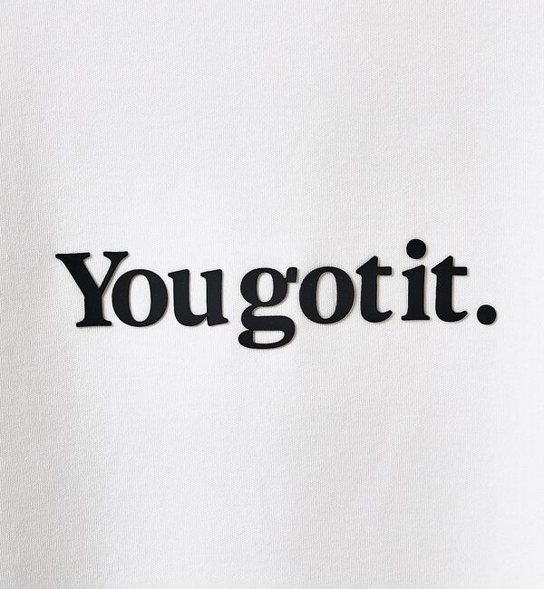ABAHOUSE「【YOU GOT IT.】ベアポンチ ロゴ 半袖Tシャツ」|Tシャツ・カットソー|