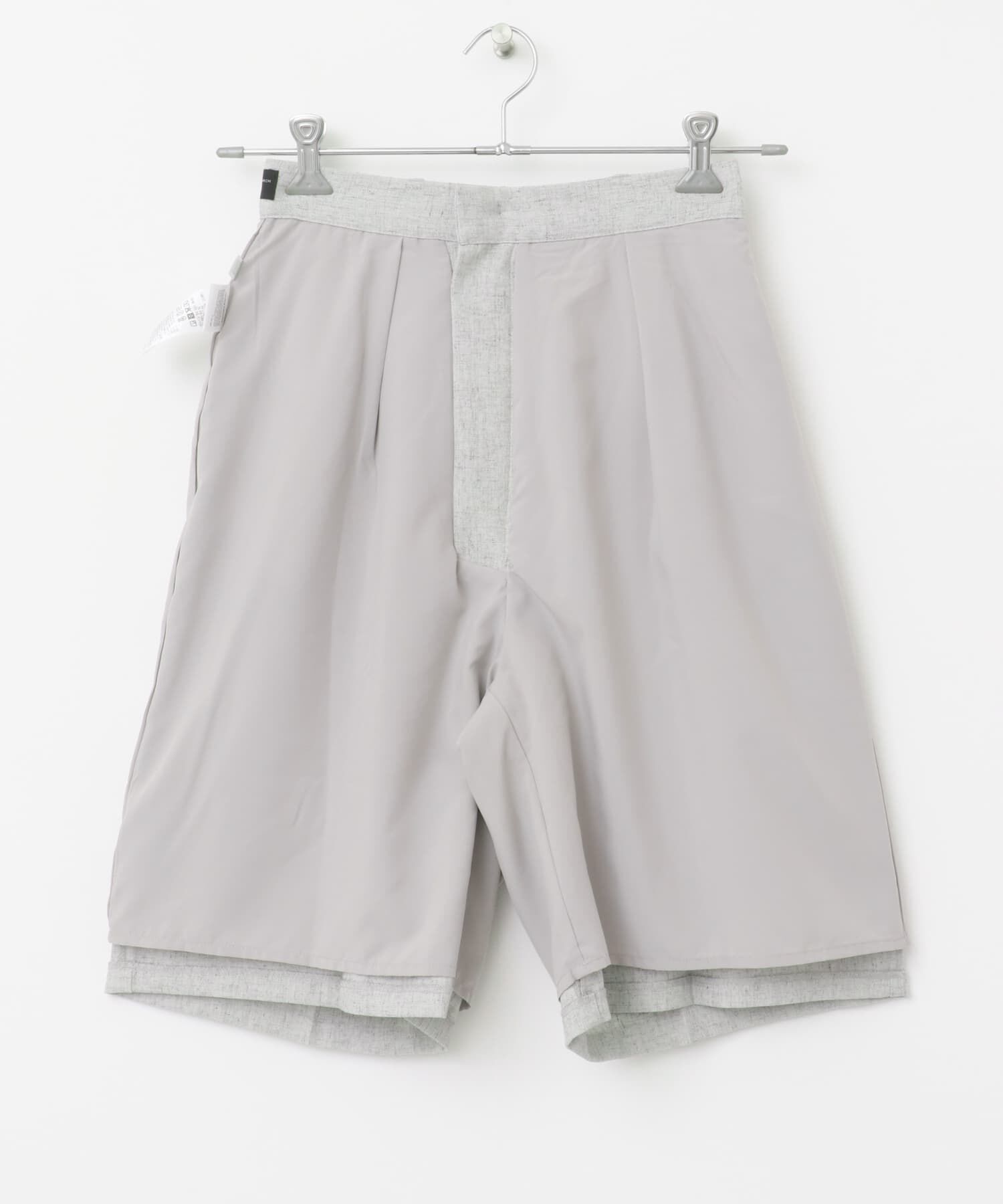 URBAN RESEARCH DOORS「『セットアップ対応』 ワンタックハーフパンツ」|その他|