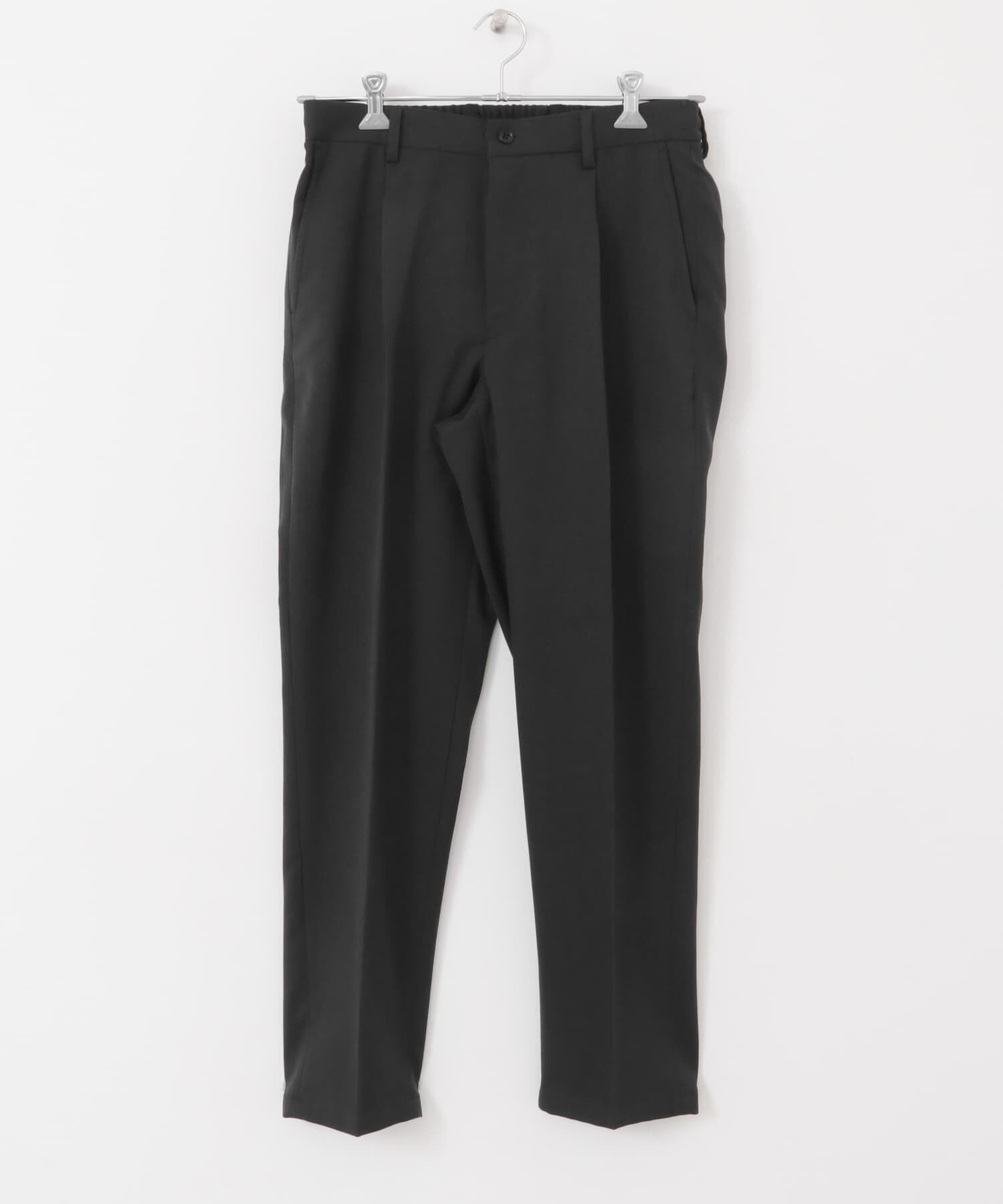 URBAN RESEARCH DOORS「LIFE STYLE TAILOR　ウールライクソフトツイルストレッチパンツ」|スラックス|