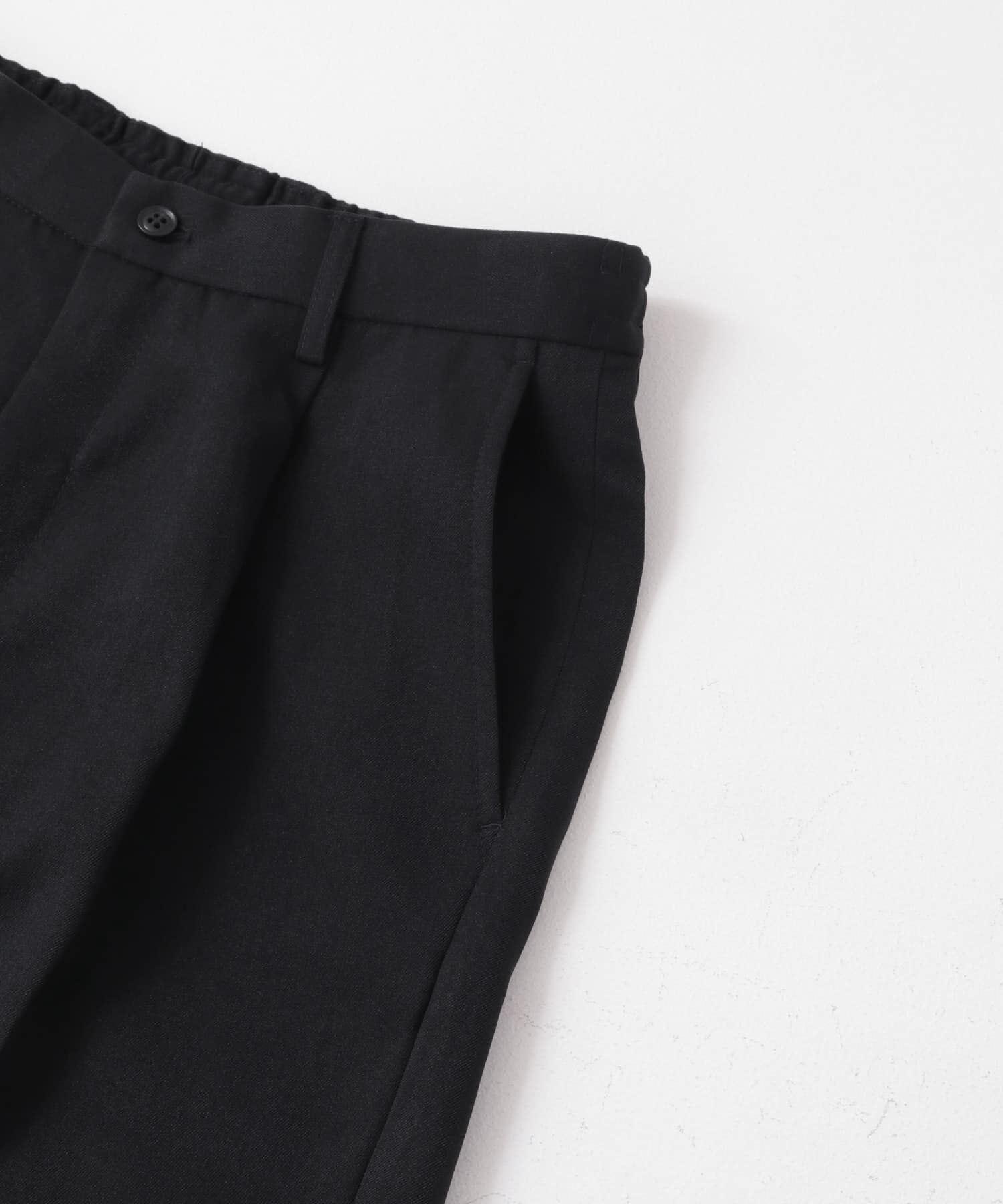 URBAN RESEARCH DOORS「LIFE STYLE TAILOR　ウールライクソフトツイルストレッチパンツ」|スラックス|