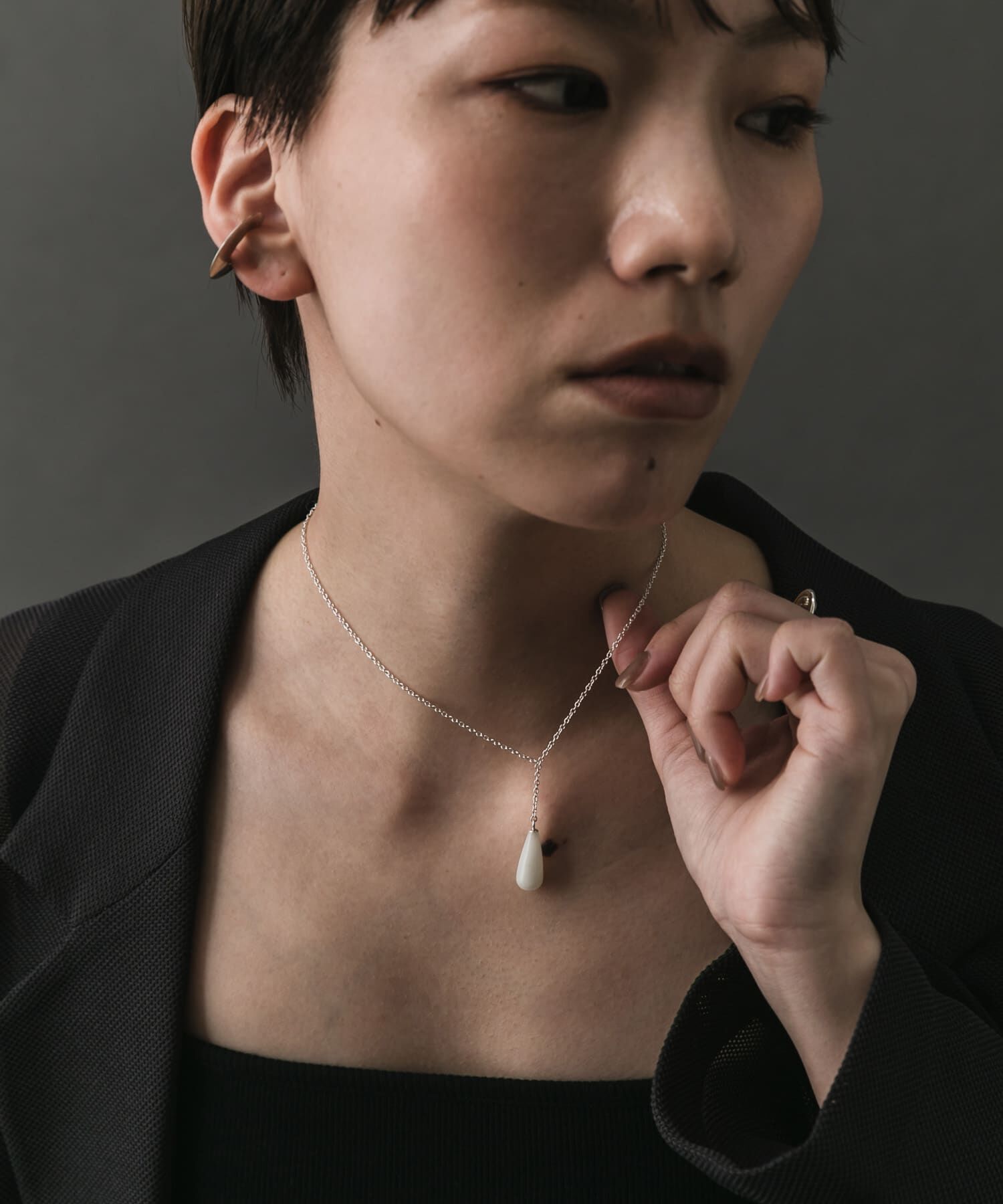 SMELLY「SMELLY so&rsquo;　newjade  swing necklace」|ネックレス|