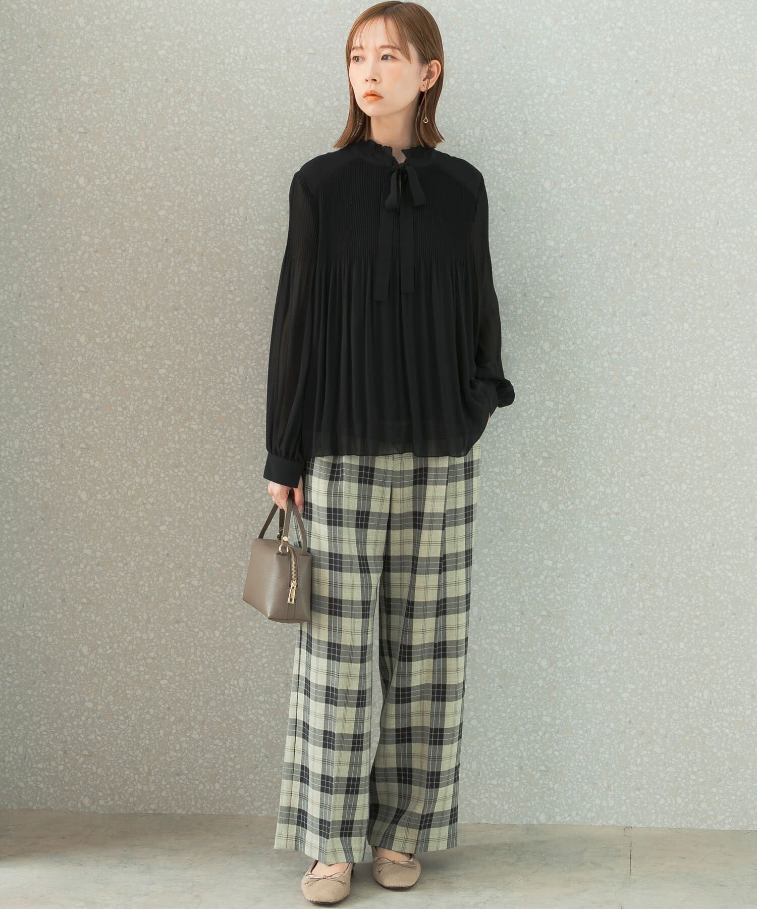 URBAN RESEARCH ROSSO「カラーチェックワイドパンツ」|その他|