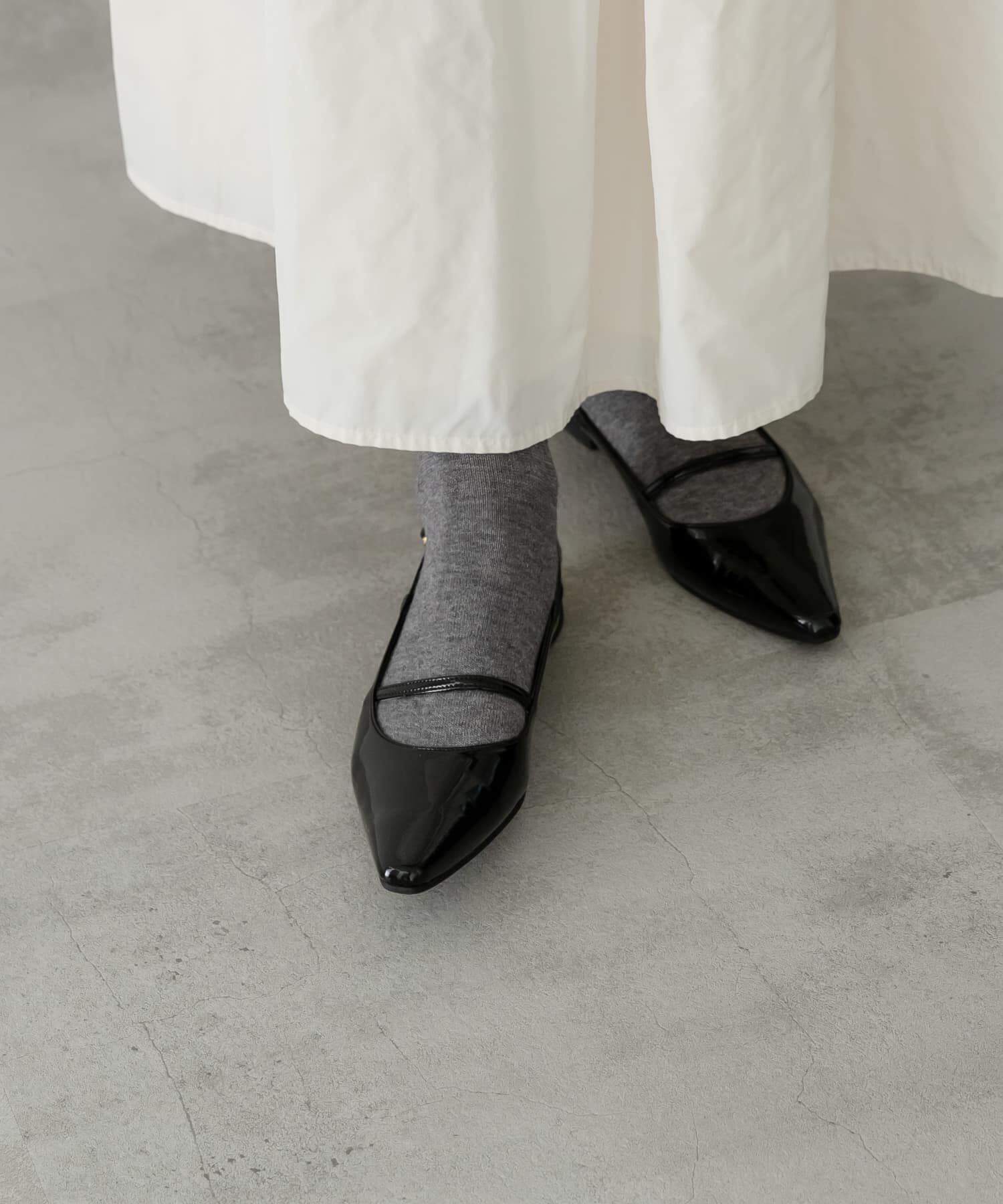 URBAN RESEARCH「ポインテッドストラップパンプス」|パンプス|