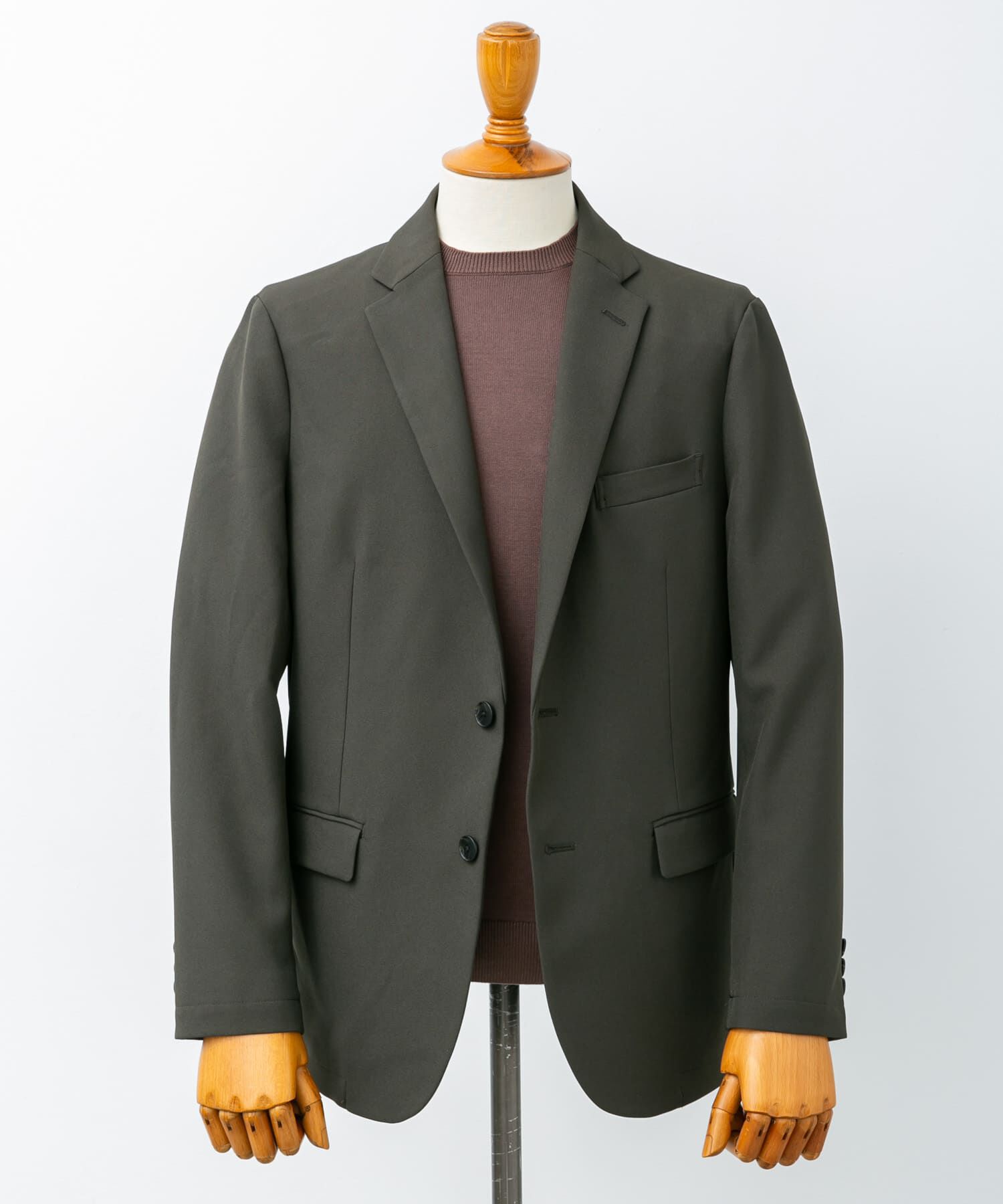 URBAN RESEARCH DOORS「LIFE STYLE TAILOR　ツイルストレッチジャケット」|その他|カーキ