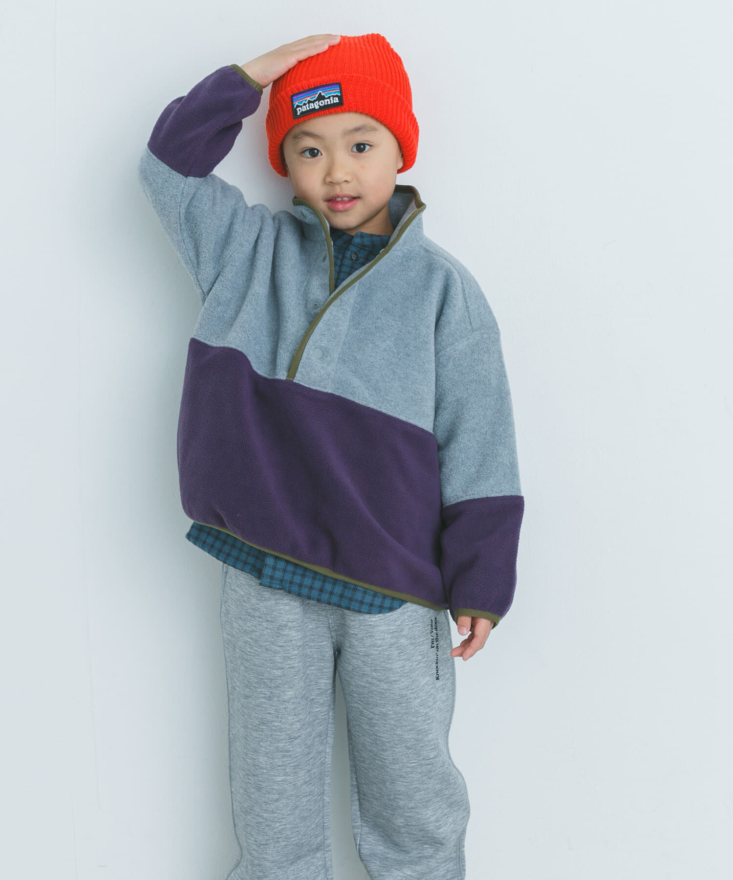 URBAN RESEARCH DOORS「フリースバイカラープルオーバー(KIDS)」|その他|