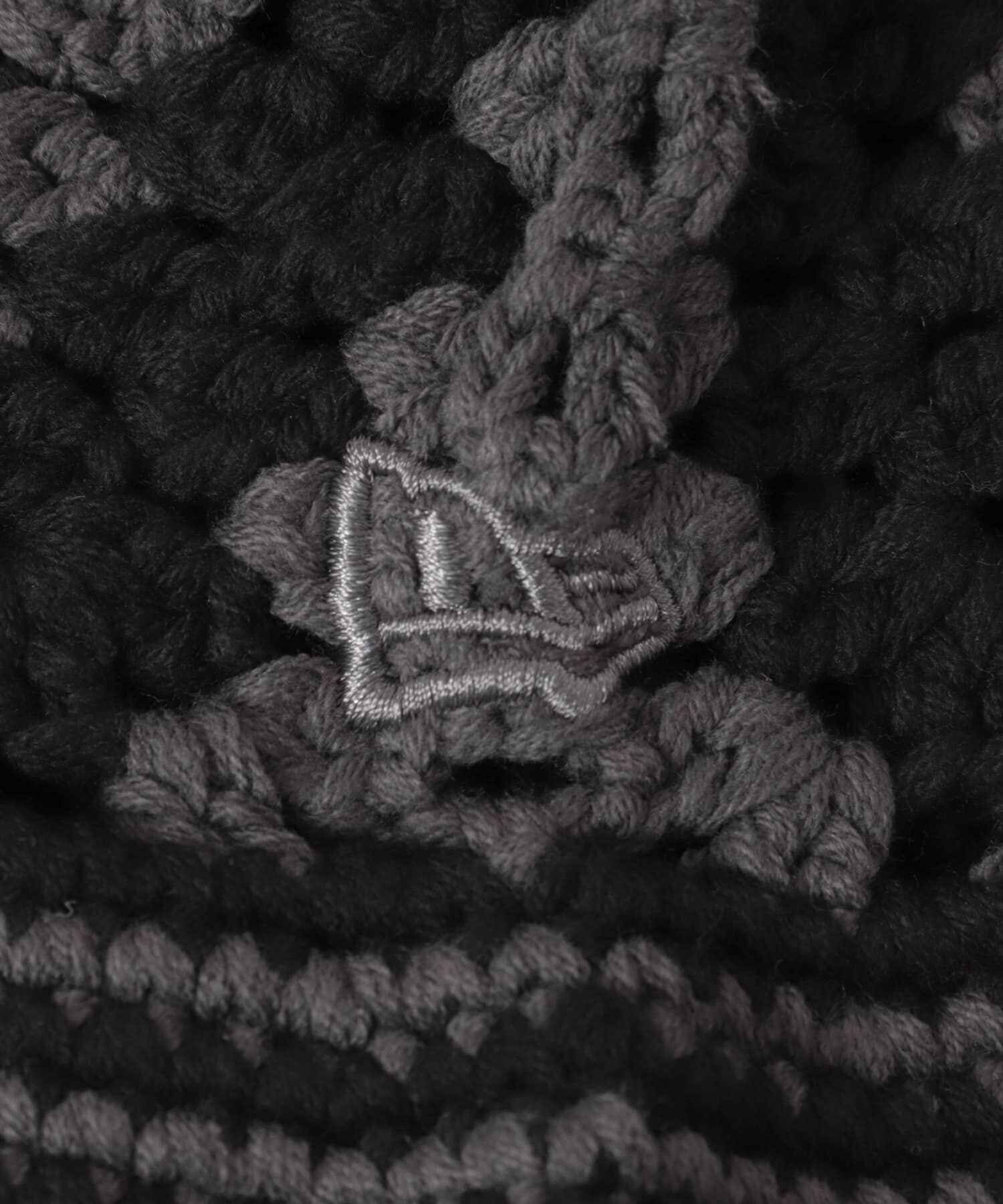 Sonny Label 「New Era　CROCHET KNIT DGRY BLK」|ハット|