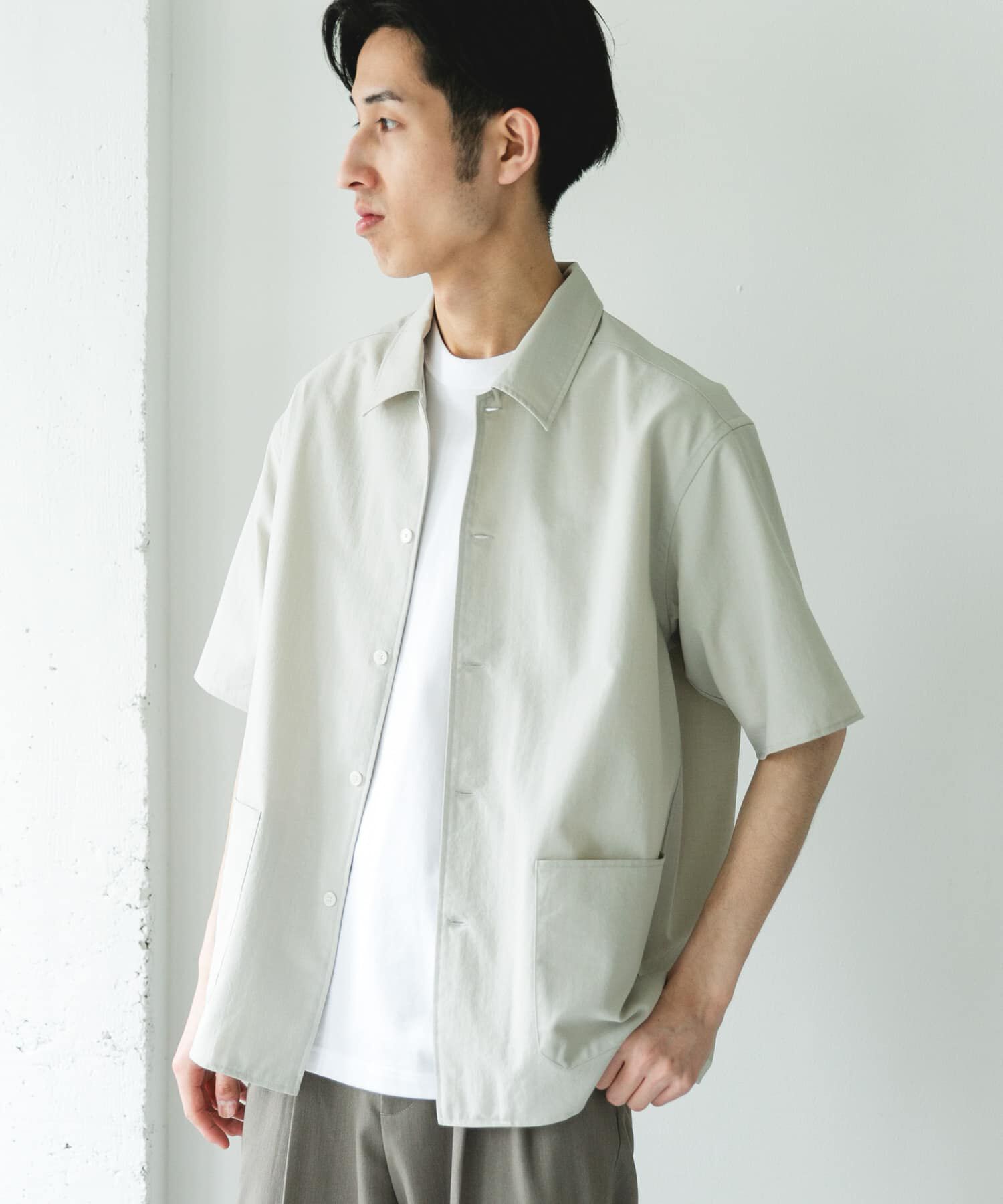 URBAN RESEARCH DOORS「『ｲｰｼﾞｰｹｱ/速乾/UVｶｯﾄ』ｸｲｯｸﾄﾞﾗｲｼｮｰﾄｽﾘｰﾌﾞｼ」|その他|ホワイト系その他