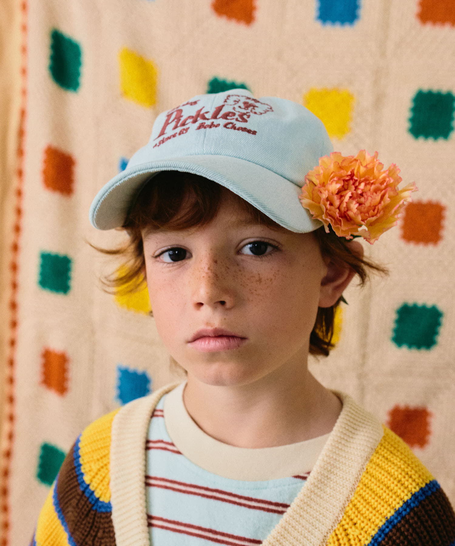 URBAN RESEARCH DOORS「BOBO CHOSES　PICKLES THE DOG DENIM CAP (KIDS)」|その他|