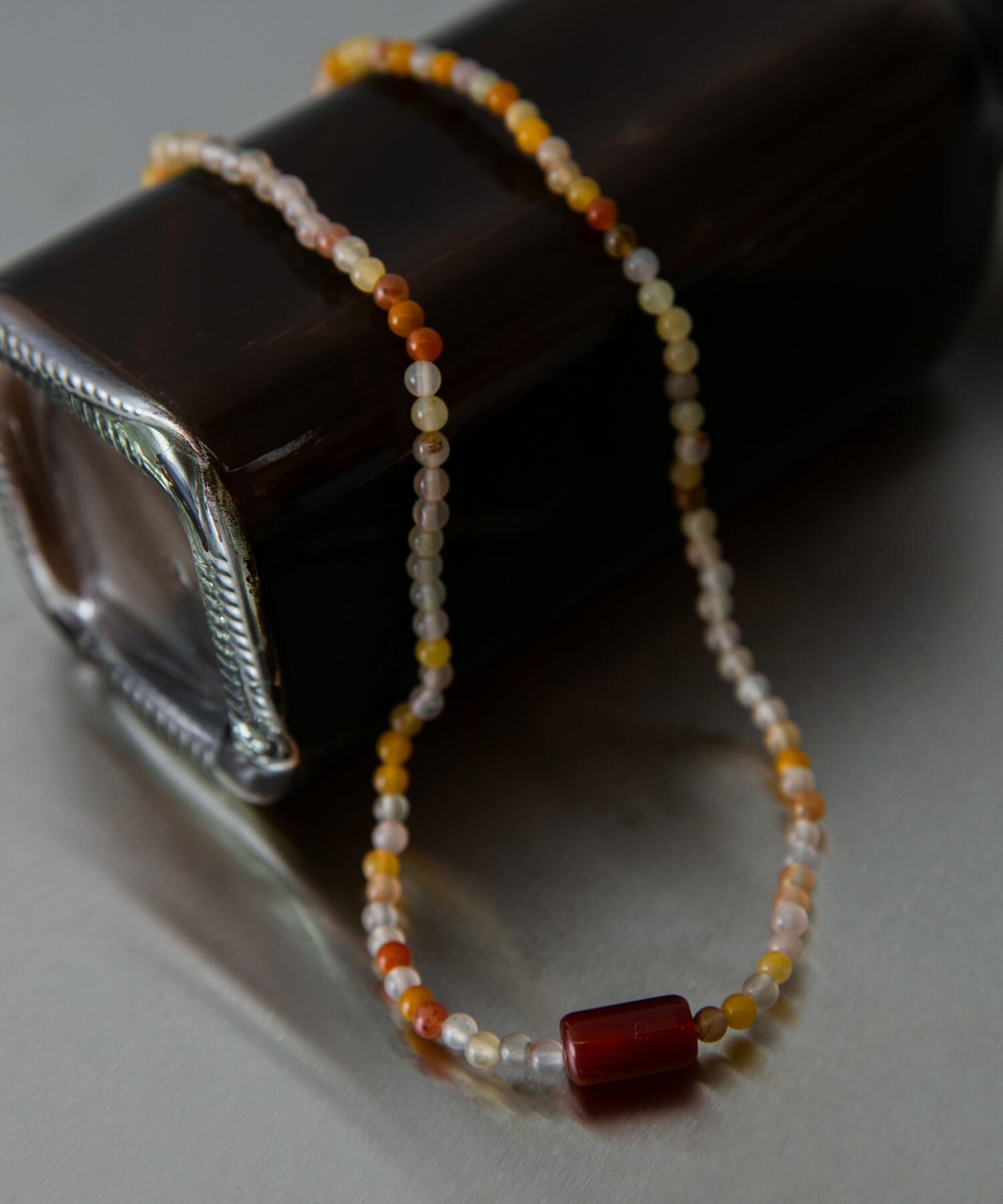 SMELLY「SMELLY so&rsquo;　yellowaventurine necklace」|ネックレス|