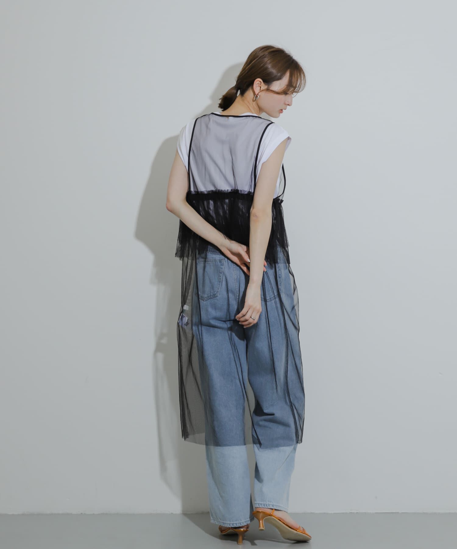 SENSE OF PLACE by URBAN RESEARCH「ウエストフリルチュールワンピース」|ワンピース|
