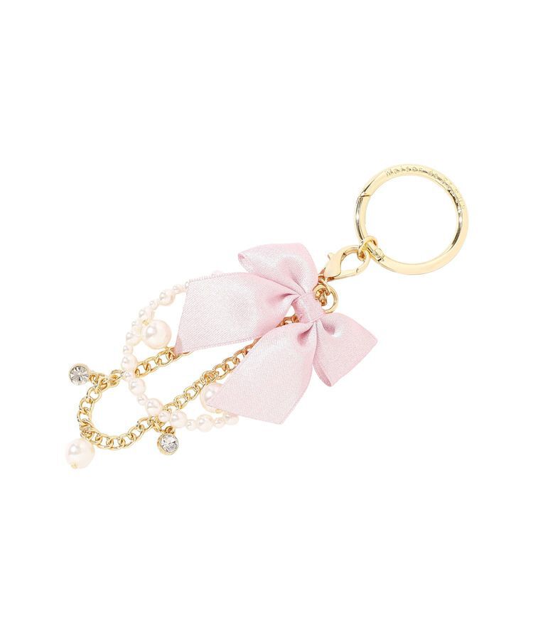 Maison de FLEUR「パールビジューリボン2Wayチャーム」|その他|