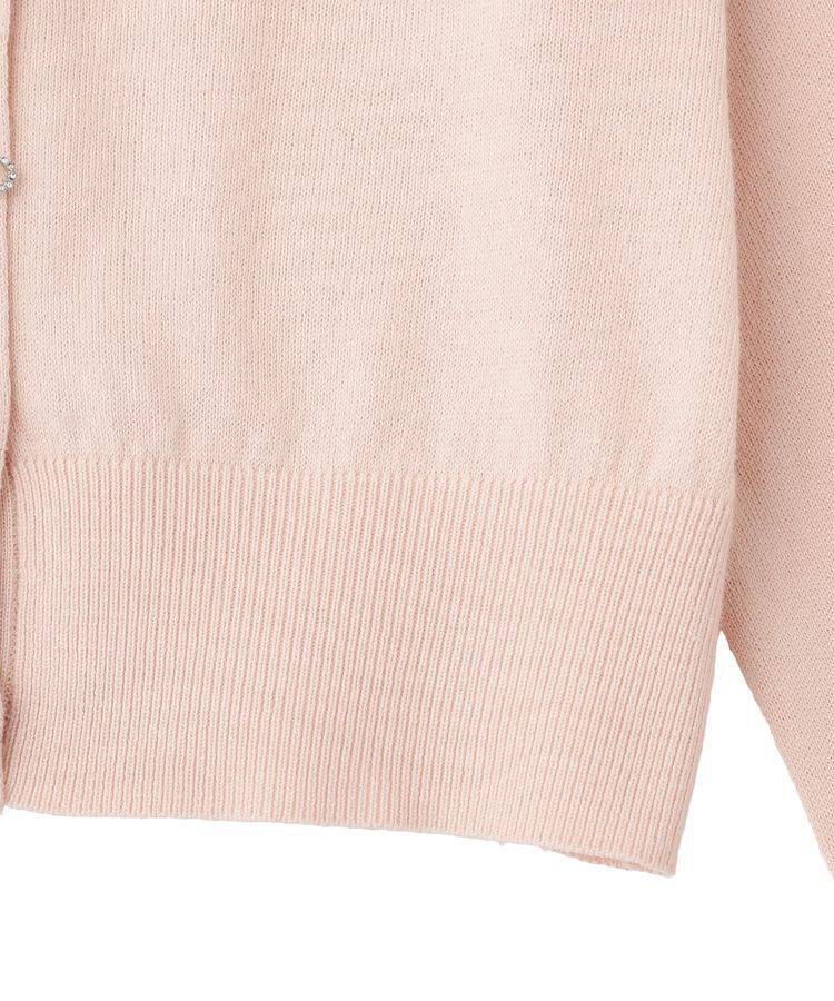 Maison de FLEUR Petite Robe「ビジューリボンカーディガン」|カーディガン|
